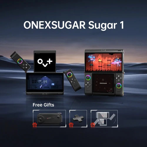 ONEXSUGAR Sugar 1 Transformable Dual-Screen Handheld Console White (Gen3-16G+512G)