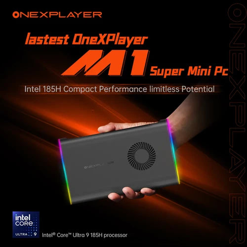 OneXPlayer M1 Mini PC with intel Core Ultra 9 185H Processor (Intel 185H - 16G+512GB)
