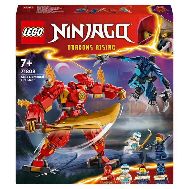 LEGO NINJAGO Kai’s Elemental Fire Mech 71808 Ready Stock