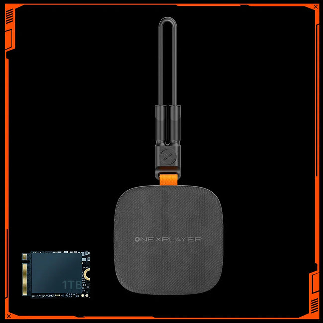 OneXPlayer Magnetic Portable SSD Enclosure (P2- magnetic function+1TB SSD)