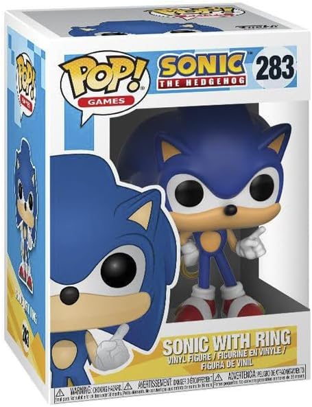 Funko POP Games Sonic the Hedgehog Sonic with Ring  Ready Stock