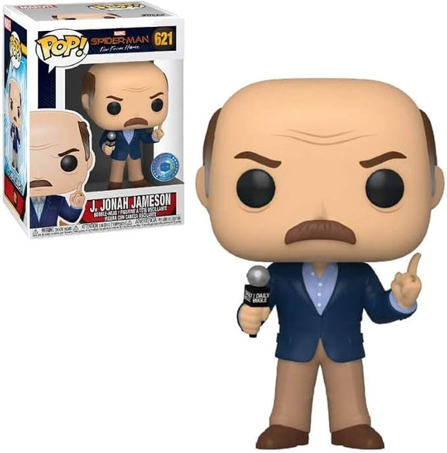Funko Pop SpiderMan Far from Home J Jonah Jameson Exclusive Figure 621 Ready Stock
