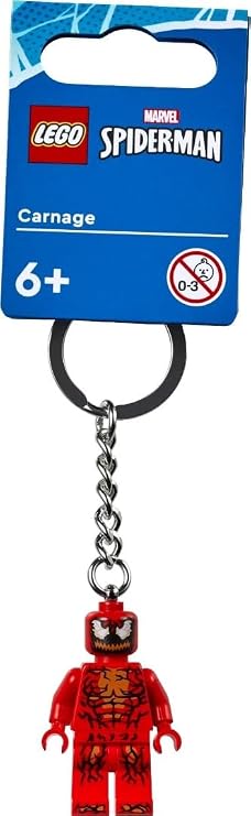 LEGO Carnage Keychain Ready Stock