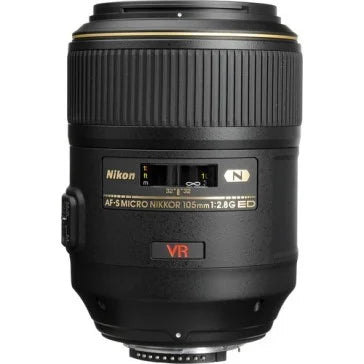 Nikon AF-S VR Micro-NIKKOR 105mm f/2.8G IF-ED Lens, Imported