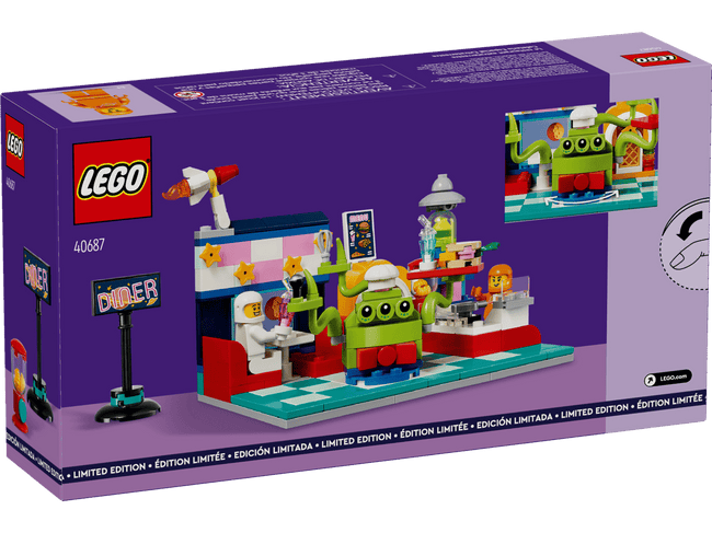 LEGO Alien Space Diner 40687 Ready Stock