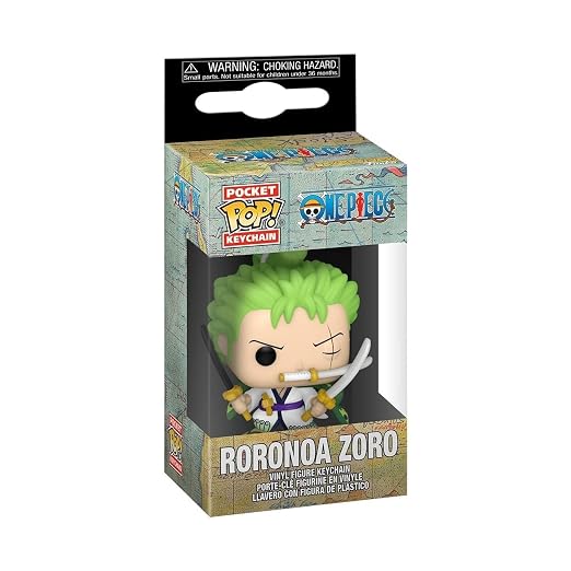 FUNKO POP Keychain Roronoa Zoro Ready Stock