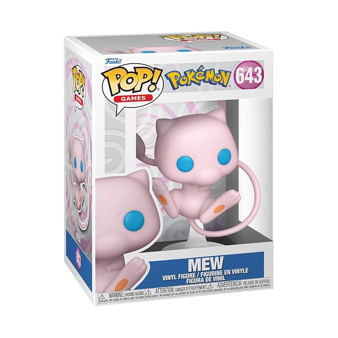 Funko pop  Games Pokemon 643 Mew  Ready Stock