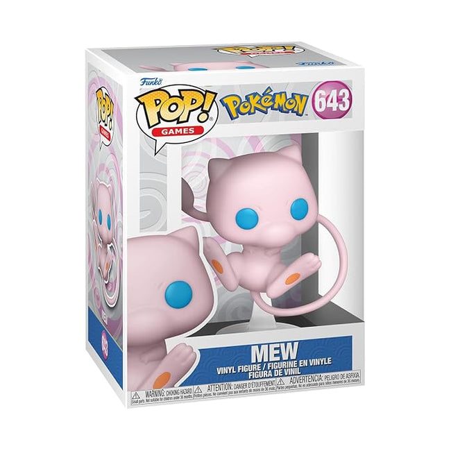 Funko pop  Games Pokemon 643 Mew  Ready Stock