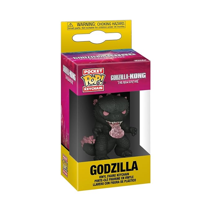 FUNKO POP Keychain Godzilla vs Kong Godzilla Ready Stock