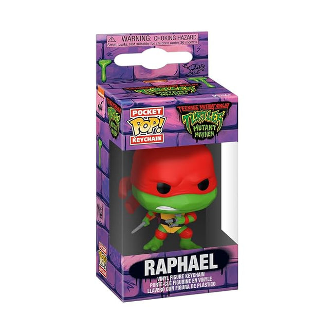 FUNKO POP Keychain Teenage Mutant Ninja Turtles Raphael Ready Stock