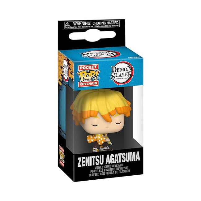 FUNKO POP Keychain Demon Slayer Zenitsu Ready Stock