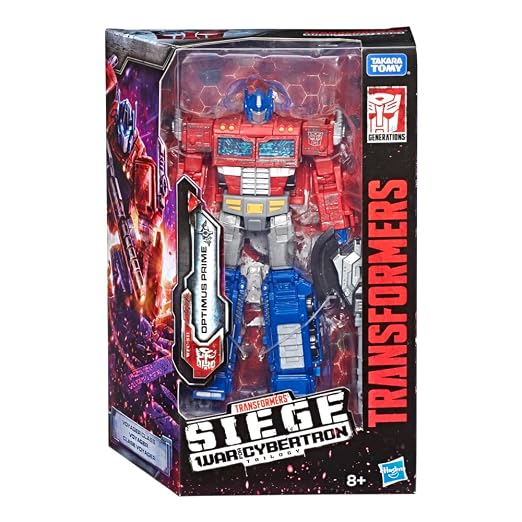 Transformers Siege Voyager Class WFC-S11 Optimus Prime Action Figure Ready Stock