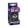 FUNKO POP Keychain What If S2 Zombie Captain America Ready Stock