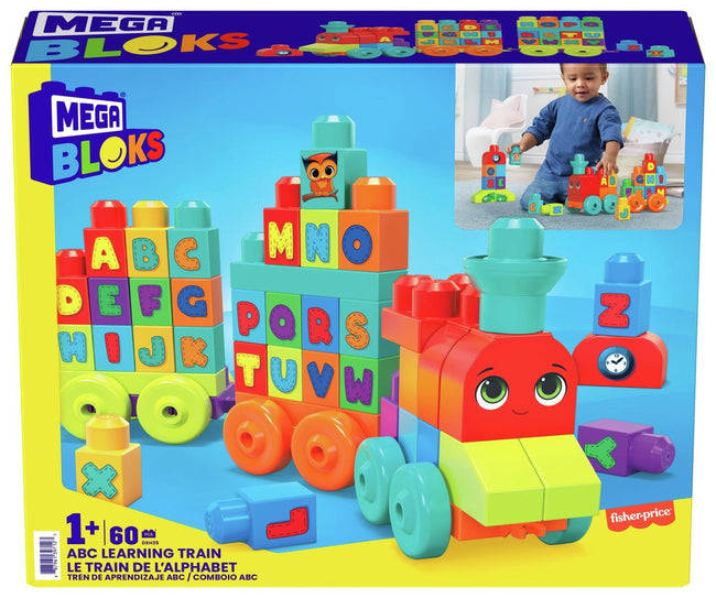 Mega Bloks ABC Learning Train Ready Stock