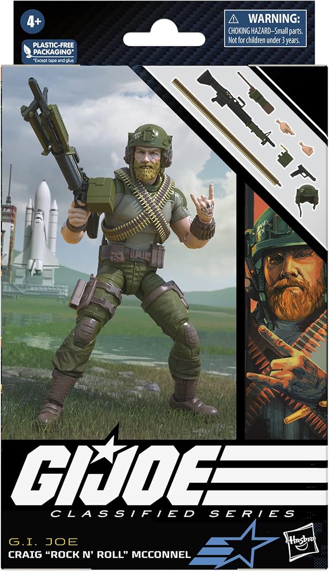 G.I. Joe Classified Series Craig Rock N Roll McConnel 71 Ready stock