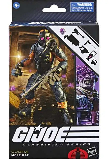 G.I. Joe Classified Series Cobra Mole Rat Ready stock