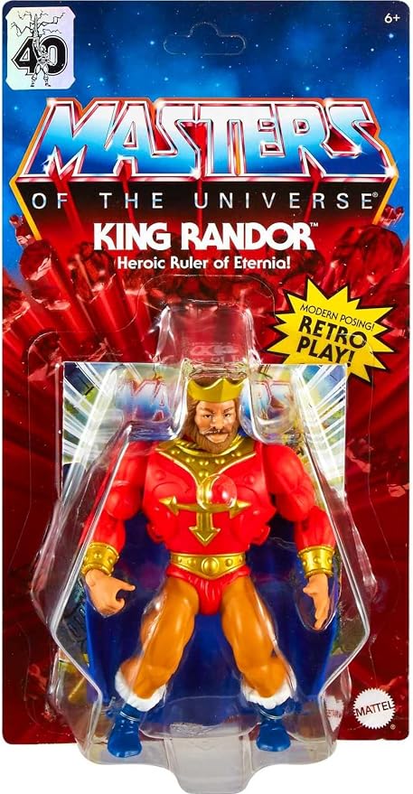 Masters of the Universe Origins King Randor  Ready Stock