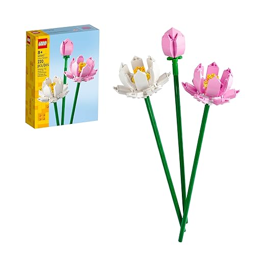 LEGO 40647 Lotus Flowers Ready Stock