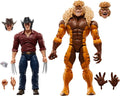 Marvel Legends Series Marvel's Logan vs Sabretooth, Wolverine 50th Anniversary Ready Stock