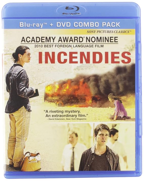 Incendies Two-Disc Blu-ray DVD Combo Ready Stock