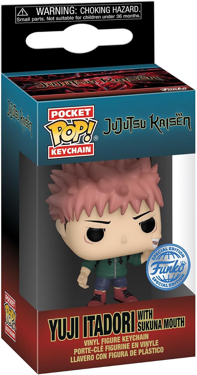 Funko Pop  Keychain  JJK Yuji Itadori Sukuna Mth Ready Stock