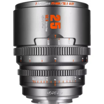 7Artisans 25mm T2.1 Hope S35 Cine Lens (Canon RF, Titanium Gray)