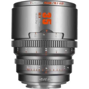 7Artisans 35mm T2.1 Hope S35 Cine Lens (Sony E, Titanium Gray)