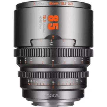 7Artisans 85mm T2.1 Hope S35 Cine Lens (Sony E, Titanium Gray)
