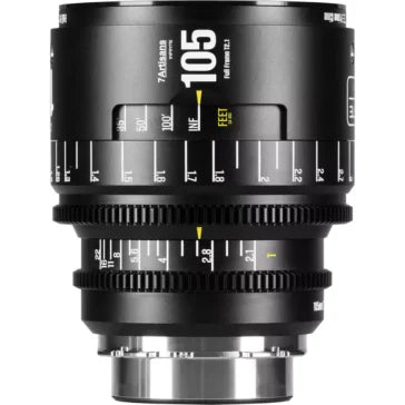 7Artisans INFINTE 105mm T2.1 Cine Lens (ARRI PL, Black)