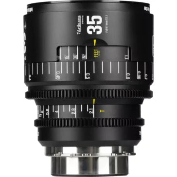 7Artisans INFINTE 35mm T2.1 Cine Lens (ARRI PL, Black)