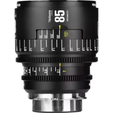 7Artisans INFINTE 85mm T2.1 Cine Lens (ARRI PL, Black)