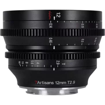 7artisans Photoelectric 12mm T2.9 Vision Cine Lens (E Mount), C701B