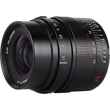 7artisans Photoelectric 24mm f/1.4 Lens (Canon EF-M)