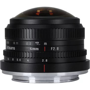 7artisans 4mm f/2.8 Fisheye Lens for Canon EF-M / Black