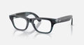 Ray-ban Meta (Gen 2) Blayzer Optics Polished Transparent Ocean Blue Demo Lens Large