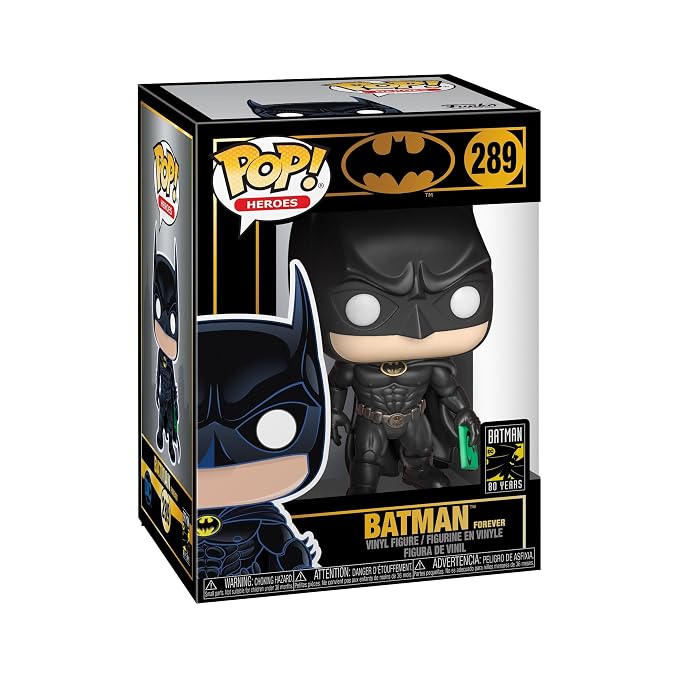 Funko Pop Batman 80th Anniversary Batman Forever 1995 Ready Stock