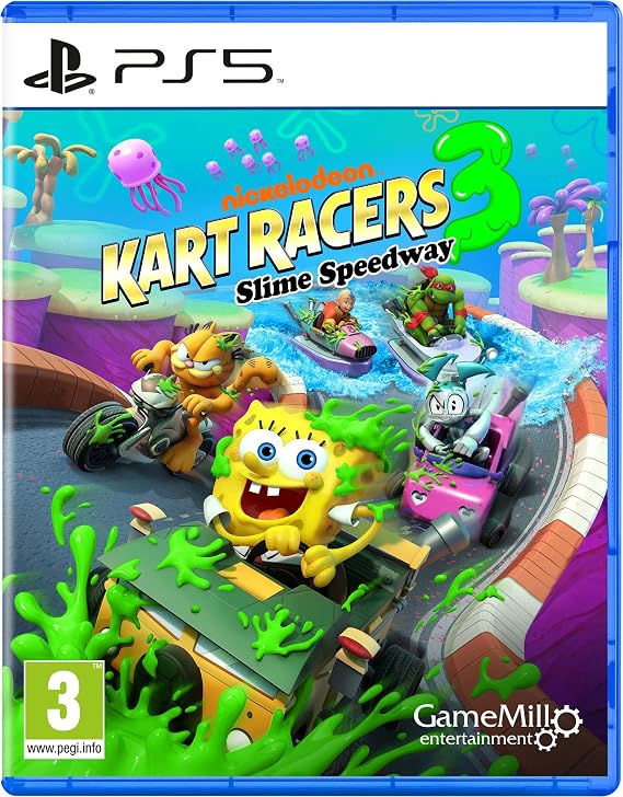 GameMill Nickelodeon Kart Racers 3 Slime Speedway PS5