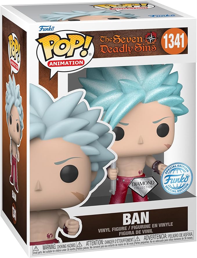 Funko Pop The Seven Deadly Sins - Ban Diamond 1341  Ready Stock