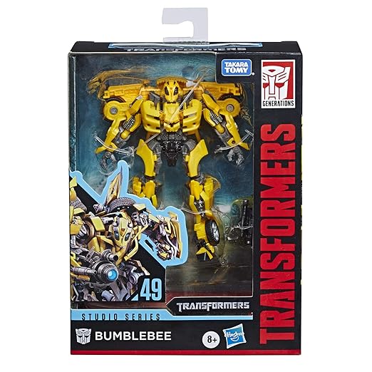 Studio Series 49 Deluxe Class Transformers Movie 1 Bumblebee Action Figure Ready Stock