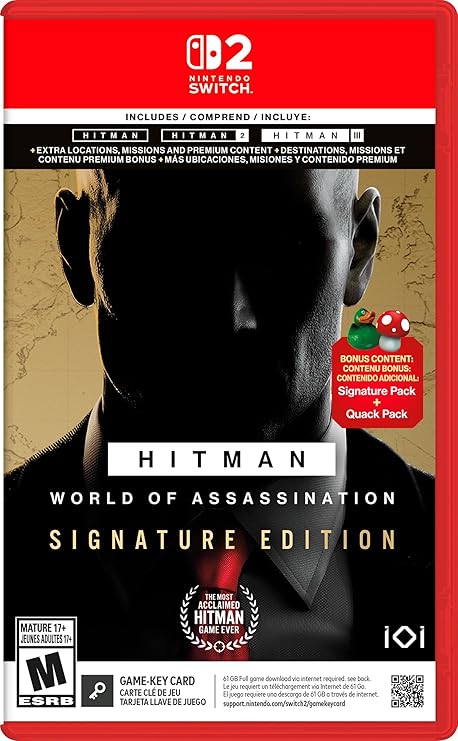 Hitman World of Assassination Signature Edition for Nintendo Switch 2