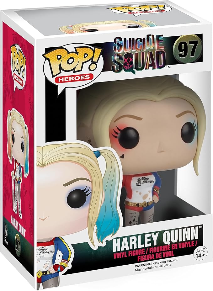 Funko POP Movies Suicide Squad 97 Harley Quinn Ready Stock