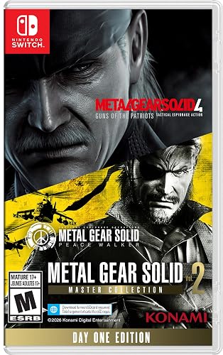 Metal Gear Solid Master Collection Vol 2 Nintendo Switch