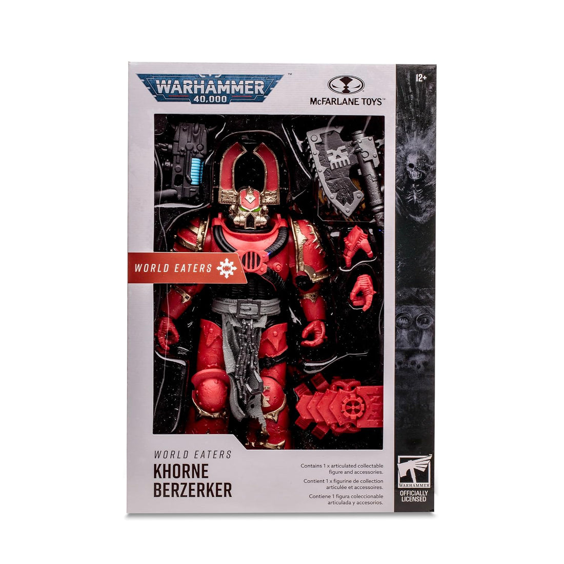 McFarlane Warhammer 40,000 World Eaters Khorne Berzerker Brown Ready Stock