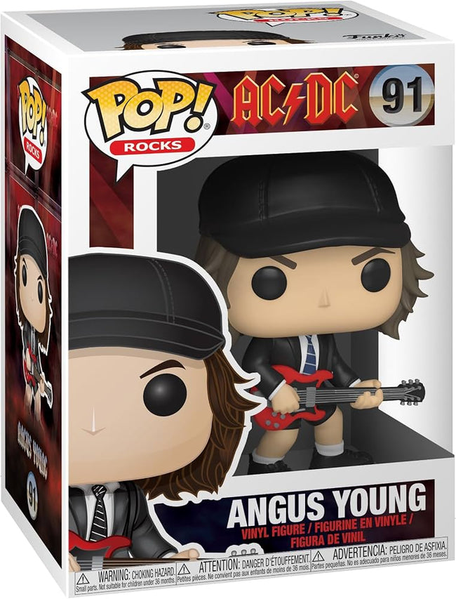 FUNKO POP Rocks AC/DC 91Angus Young Ready Stock