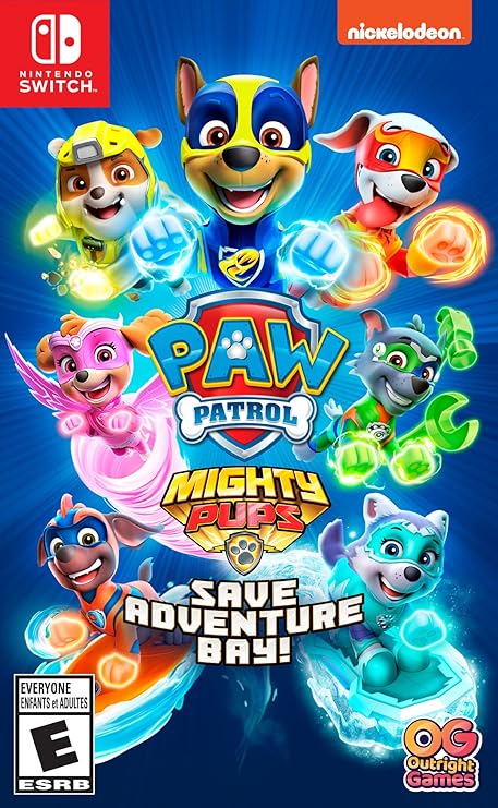 PAW Patrol Mighty Pups Save Adventure Bay Nintendo Switch