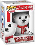 Funko POP AD Icons Coca-Cola 58 Polar Bear Ready Stock