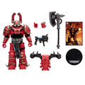 McFarlane Warhammer 40,000 World Eaters Khorne Berzerker Brown Ready Stock