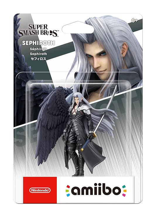 Amiibo Nintendo Sephiroth Super Smash Bros. Series Ready Stock