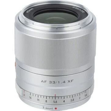 Viltrox AF 33mm f/1.4 XF Lens for FUJIFILM X (Silver)