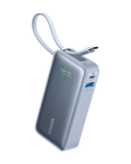 Anker Nano Power Bank (30W, Built-In USB-C Cable) Ice Lake Blue Ready Stock